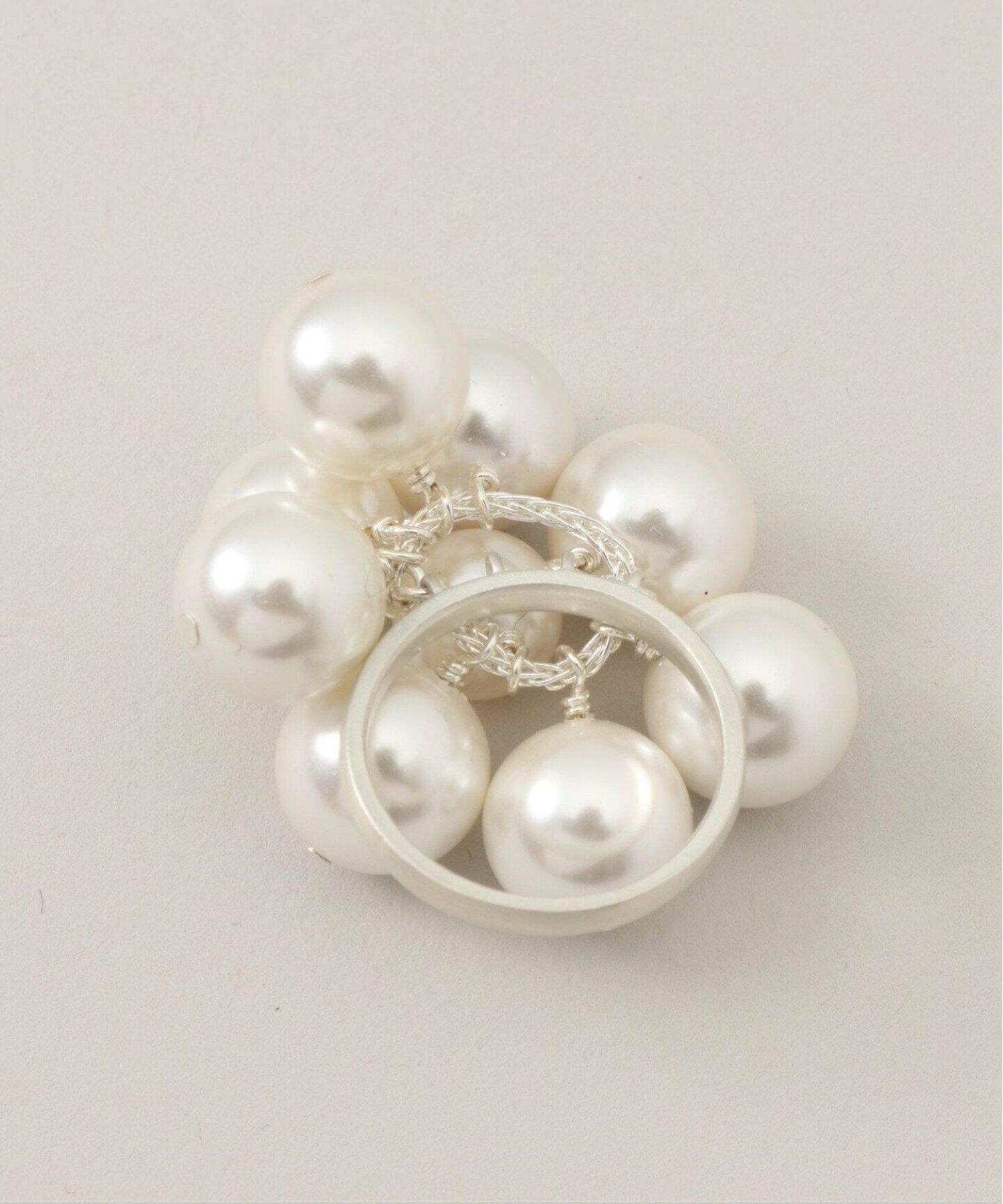 MIKIA / ミキア SHELL PEARL RING 233-016122